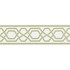 Yves Tape Green by Lee Jofa Trim SUZANNE KASLER THE RIVIERA COLLECTION POLYESTER - 100% India - Horizontal: 2.36 and Vertical: 2.95 2.36 - Fabric Carolina -