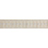 Fiori Embroidered Tape/Flax T3288-003 by Scalamandre Trim Trim FALL 2016 STOCKED AT 66% COTTON;34% VISCOSE INDIA LIGHT DUTY Horizontal: 2.125" and Vertical: 2.75" - Fabric Carolina -