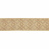 Lattice Tape/Camel T3295-003 by Scalamandre Trim Trim MODERN LUXURY STOCKED AT 70% COTTON;30% VISCOSE INDIA LIGHT DUTY Horizontal: 3.75" and Vertical: 2.75" - Fabric Carolina -