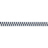 Playa Gimp Braid/Indigo V1247-004 by Scalamandre Trim Trim ISOLA INDOOR / OUTDOOR 94% POLYOLEFIN 6% NYLON UNITED KINGDOM HEAVY DUTY Horizontal: .375" and Vertical: 0.875" - Fabric Carolina -