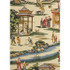 Shanghai/Multi On Tea Stain WP81584A-002 by Scalamandre Wallpaper SCALAMANDRE WAREHOUSE USA Horizontal: 39" and Vertical: 25.5" 25.5" - Fabric Carolina -