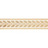Vigne Velvet Tape/Camel T3278-004 by Scalamandre Trim Trim ORIANA 50% VISCOSE 50% COTTON INDIA LIGHT DUTY Horizontal: 1.5" and Vertical: 4.125" - Fabric Carolina -