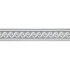 Wave Tape/Smoke T3313-003 by Scalamandre Trim Trim ISOLA INDOOR / OUTDOOR 100% POLYOLEFIN UNITED KINGDOM HEAVY DUTY Horizontal: 1.125" and Vertical: 2.375" - Fabric Carolina -