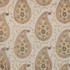 Kadiri Paisley Border Latte by RM CoCo Fabric