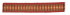 T1116 Flat Tape Santa Fe Brick Flate Tape by RM CoCo Fabric Crescendo - Horizontal: 0 and Vertical: 0 0 - Fabric Carolina -