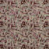 8519 Wine/Abstract by Charlotte Fabric Contemporary Wovens 100% Woven Polyester Asia Exceeds 100,000 Wyzenbeek Rubs (Heavy Duty) Horizontal: 15" x Vertical: 15" 54 Inches - Fabric Carolina -