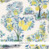 Citrus Garden Sheer Pool 178351 by Schumacher Fabric Patterned Sheers & Casements 52.5" - Fabric Carolina -