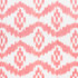 Madaket Ikat Rose 177822 by Schumacher Fabric Ikat 17.25" - Fabric Carolina -