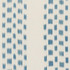 Izmir Ikat Stripe Sky 69472 by Schumacher Fabric Caravanne 13.5" - Fabric Carolina -