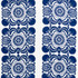 Castanet Embroidery Cobalt 70260 by Schumacher Fabric Contemporary Embroideries 26.0" - Fabric Carolina -