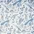Campagne Bleu & Gris 175952 by Schumacher Fabric Schumacher-Classics 90% Linen, 10% Nylon Martindale 20,000 Horizontal: 18 and Vertical: 54 55 - Fabric Carolina -