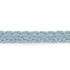 Braided Linen Tape Narrow Sky 76270 by Schumacher Trim Free Spirit - Fabric Carolina -
