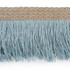 Braided Linen Fringe Sky 76260 by Schumacher Trim Free Spirit - Fabric Carolina -