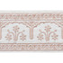 Nikola Tape Blush 74191 by Schumacher Trim Ottoman Chic 2.5" - Fabric Carolina -
