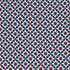 Serendipity Navy & Red 176423 by Schumacher Fabric Clique 2.75" - Fabric Carolina -
