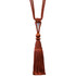 Alhambra 2 Paprika by Stout Trim ART OF DESIGN TRIM-2 TASSEL FRINGE 85%SVI 15%COT CHINA Horizontal: 0 and Vertical: 0 12 in - Fabric Carolina -