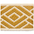 Bacall 4 Harvest by Stout Trim NEW WORLD TAPES & BORDERS 100%SVI FRANCE Horizontal: 3 and Vertical: 0 3 in - Fabric Carolina -
