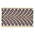 Mamzer 2 Plum by Stout Trim INSIGHTS TRIM 63%SVI 37%POL CHINA Horizontal: 0.5 and Vertical: 0 2.63 in - Fabric Carolina -