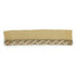 Cristabel 4 Linen by Stout Trim Stout Trim Cristabel 4 LinenTrim ART OF DESIGN TRIM-2 CORDS 53%COT 47%SVI CHINA </p><p>Repeat: H: 0.000, V: 0.000 0.25 in - Fabric Carolina -