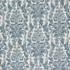 Heir Apparent Blue Ridge by Carole Fabric French Navy 85% Cotton, 15% Linen Printed In USA  25 1/4" V, 13 1/2" H HD 54"  - Fabric Carolina -