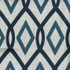 Corfu Indigo Cc4 by Norbar Fabric 100% LINEN (LAUNDERED) USA 12 1/2"V 6 3/4"H 54 - Fabric Carolina -