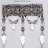 Tr107 Pewter 50-37-47 by Norbar Fabric 4" GIMP WITH BEAD - Fabric Carolina -