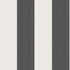 Jaspe Stripe Black + White by Cole & Son Wallcovering COLE & SON MARQUEE STRIPES PAPER - 100% United Kingdom - Horizontal: 20.5 and Vertical: 0 20.5 - Fabric Carolina -