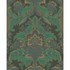 Aldwych Green And Gold by Cole & Son Wallcovering COLE & SON ALBEMARLE PAPER - 100% United Kingdom - Horizontal: - and Vertical: 25.22 20 - Fabric Carolina -