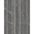 Woods & Pears Gilver/Black by Cole & Son Wallcovering CONTEMPORARY RESTYLED PAPER - 100% United Kingdom Horizontal: 21 and Vertical: 27.5 21 - Fabric Carolina -
