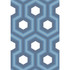 Hicks Grand Blue by Cole & Son Wallcovering CONTEMPORARY RESTYLED PAPER - 100% United Kingdom Horizontal: 21 and Vertical: 15 21 - Fabric Carolina -