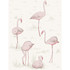Flamingos Pink/White by Cole & Son Wallcovering CONTEMPORARY RESTYLED PAPER - 100% United Kingdom - Horizontal: 21 and Vertical: 27.5 21 - Fabric Carolina -
