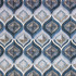 Alexa Indigo by Norbar Fabric 100% POLYESTER TURKEY 18"V 6 3/4"H 54" - Fabric Carolina -