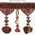 Tr103 Gemstone 33-7-17 by Norbar Fabric 4 3/4" BEAD WITH TASSEL - Fabric Carolina -