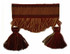 99750 Tassel Fringe Rich Red by RM CoCo Fabric Decorative Elements Trim Coll. Horizontal: 0 and Vertical: 0 0 - Fabric Carolina -
