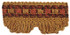T1003 Scallop Fringe Sangria by RM CoCo Fabric Essentials Trim Coll. Horizontal: 0 and Vertical: 0 0 - Fabric Carolina -