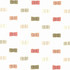 Flutter 4 Coral by Stout Fabric RAINBOW LIBRARY TILE/SORBET 100%COT %BEMB INDIA Horizontal: 8.5 and Vertical: 6.375 50.25 in - Fabric Carolina -