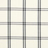 Luberon Plaid Black 55718 by Schumacher Fabric New Traditional 5.38" - Fabric Carolina -