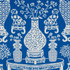 Hellene Blue 178550 by Schumacher Fabric Step Lively 27.5" - Fabric Carolina -