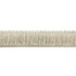 Zoe Linen Ruche Greige 65442 by Schumacher Trim Au Naturel - Fabric Carolina -