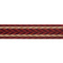Stinson Tape Ruby 74261 by Schumacher Trim Relaxed Glamour 1.25" - Fabric Carolina -