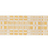 Brimfield Tape Yellow 76953 by Schumacher Trim FOLK ART See Sample GERMANY - </p><p>Repeat: Horizontal: 7 1/4" (18CM) and Vertical: 1 3/4 (4CM) 2 1/2" (6CM) - Fabric Carolina -