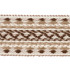 Loveland Brown 78162 by Schumacher Trim True West - Fabric Carolina -