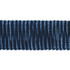 Pierce Tape Indoor/Outdoor Blue 79412 by Schumacher Trim Indoor/Outdoor: Prints & Wovens - Fabric Carolina -