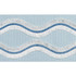Ogee Embroidered Tape Sky 74332 by Schumacher Trim Statement Tapes 4.0" - Fabric Carolina -
