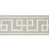 Octavius Tape Grey 66167 by Schumacher Trim Statement Trims 15.0" - Fabric Carolina -