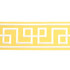 Octavius Tape Yellow 66169 by Schumacher Trim Statement Trims 15.0" - Fabric Carolina -