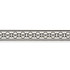 Malmaison Tape Black On Ivory 66157 by Schumacher Trim Mary Mcdonald 3.75" - Fabric Carolina -