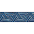 Inara Tape Blues 71991 by Schumacher Trim Caravanne 3.75" - Fabric Carolina -