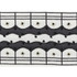Perla Tape Noir 74381 by Schumacher Trim Statement Tapes 1.0" - Fabric Carolina -