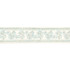 Citra Block Print Tape Misty Island by Scalamandre
 Trim Scalamandre
 Trim Citra Block Print Tape Misty IslandTrim PACIFICA 100% COTTON INDIA </p><p>Repeat: H: 5", V: 0" 4" - Fabric Carolina -